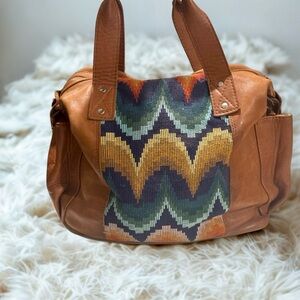 Nena and Co Full TPB Leather Tote